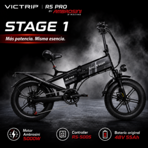 e-Bike VICTRIP R5 PRO Stage 1 by Ambrosini e-racing 5000w