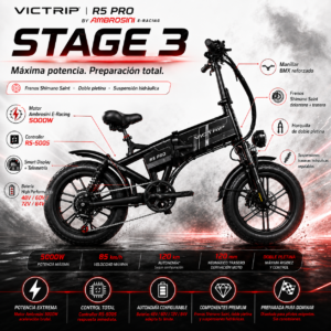 e-Bike VICTRIP R5 PRO Stage 3 by Ambrosini e-racing 5000w